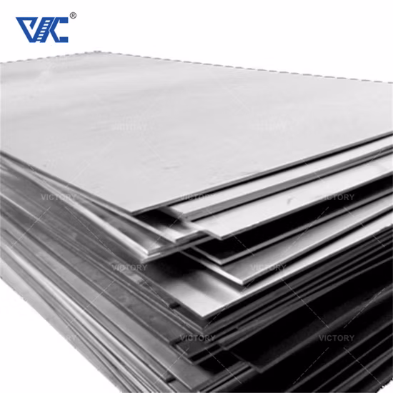 Placa de aleación más vendida Hoja de aleación de titanio y níquel laminada en caliente 201 205 200 C276 Inconel 625/600/601/718/725/926 Níquel especial